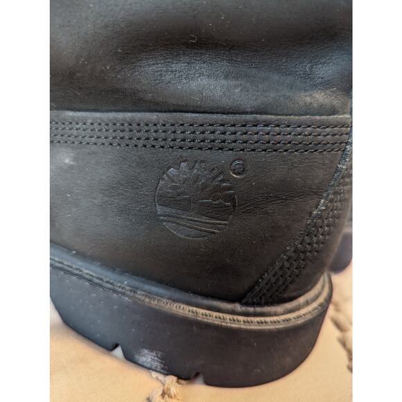 Timberland black boots Nubuck leather Men's size 13.  Great shape! - Picture 11 of 12